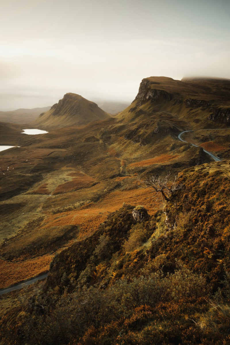 Wall Poster - Mountain Peak in the Scottish Isles