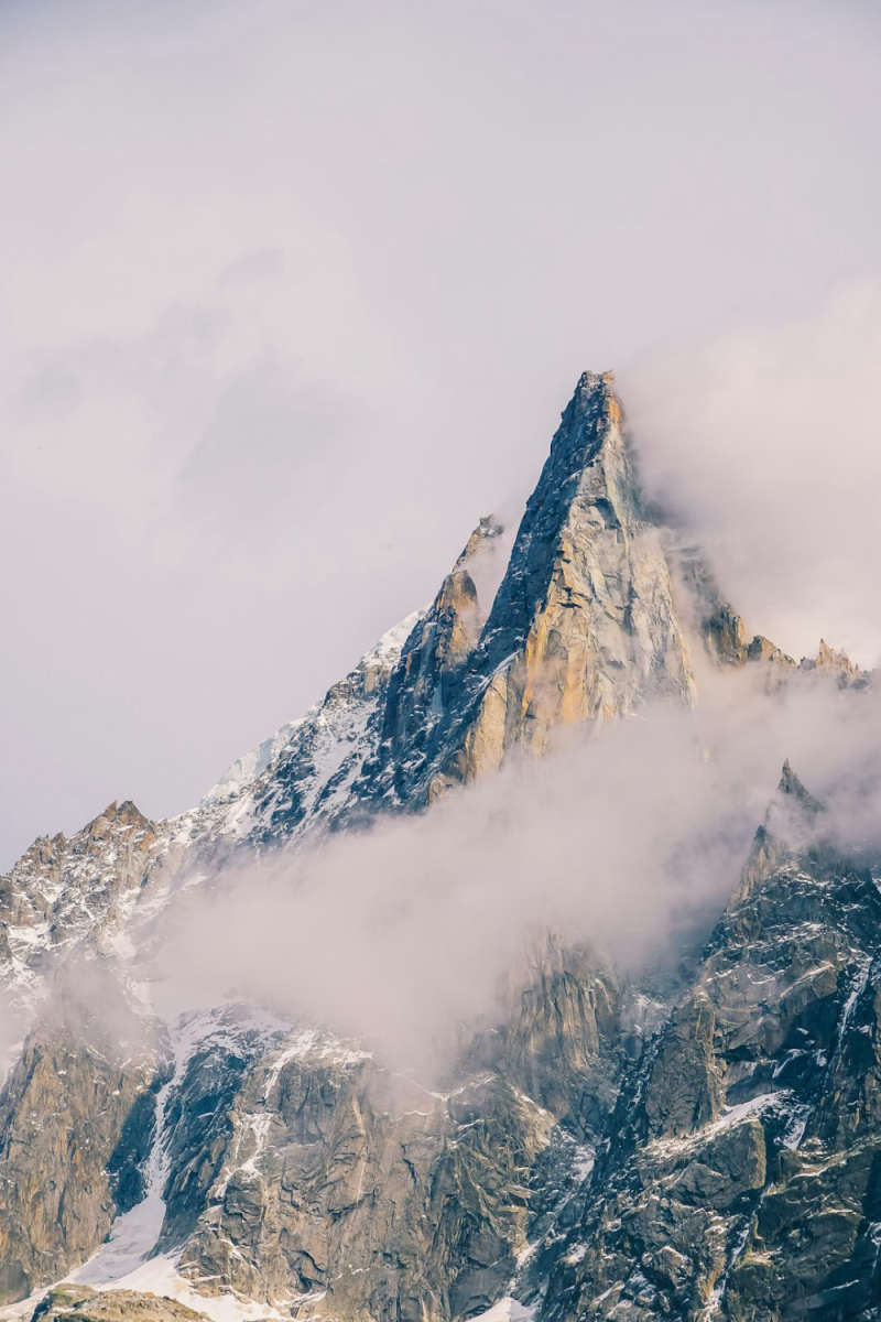 Wall Poster - Mountain Range in Chamonix