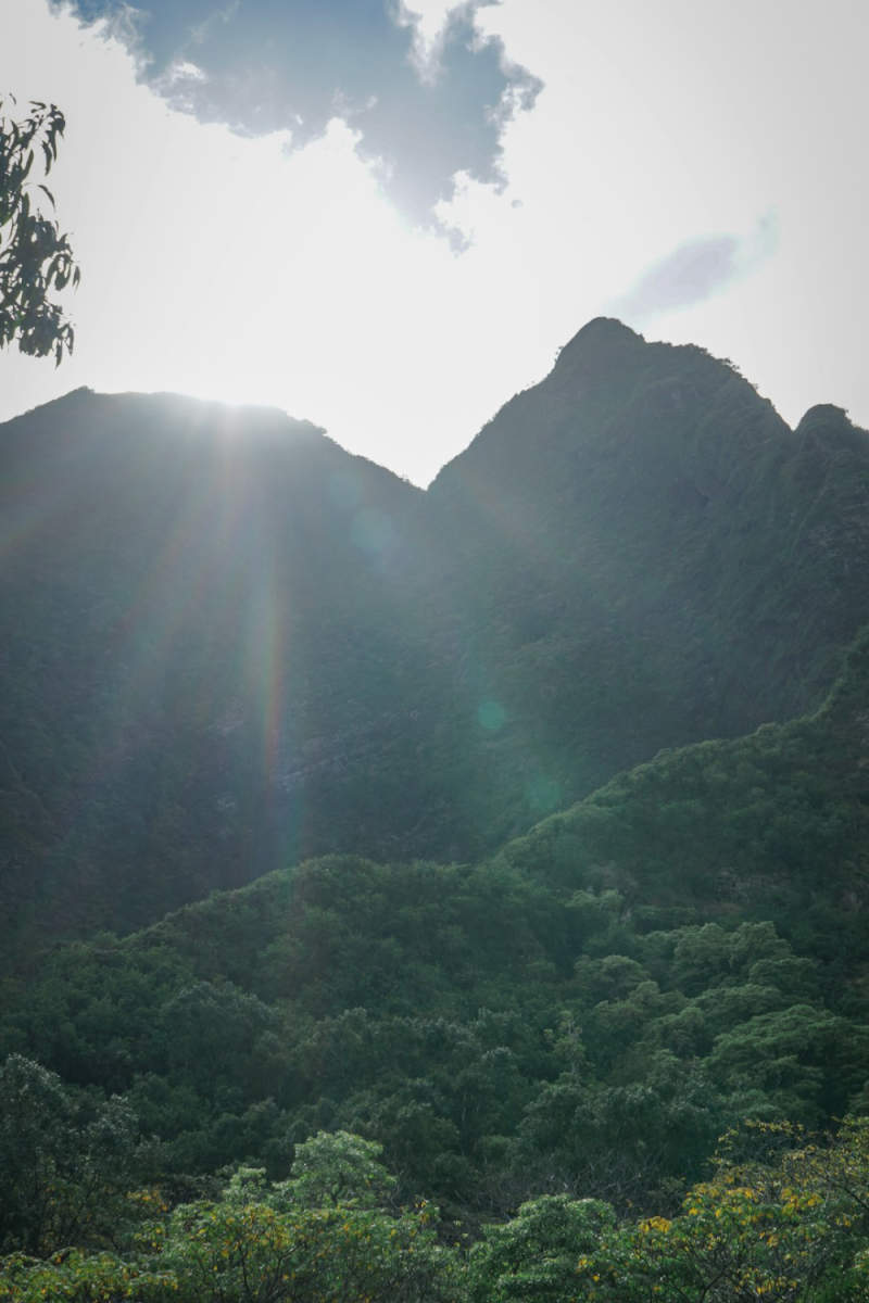 Wall Poster - Mountain Range in Hawaii
