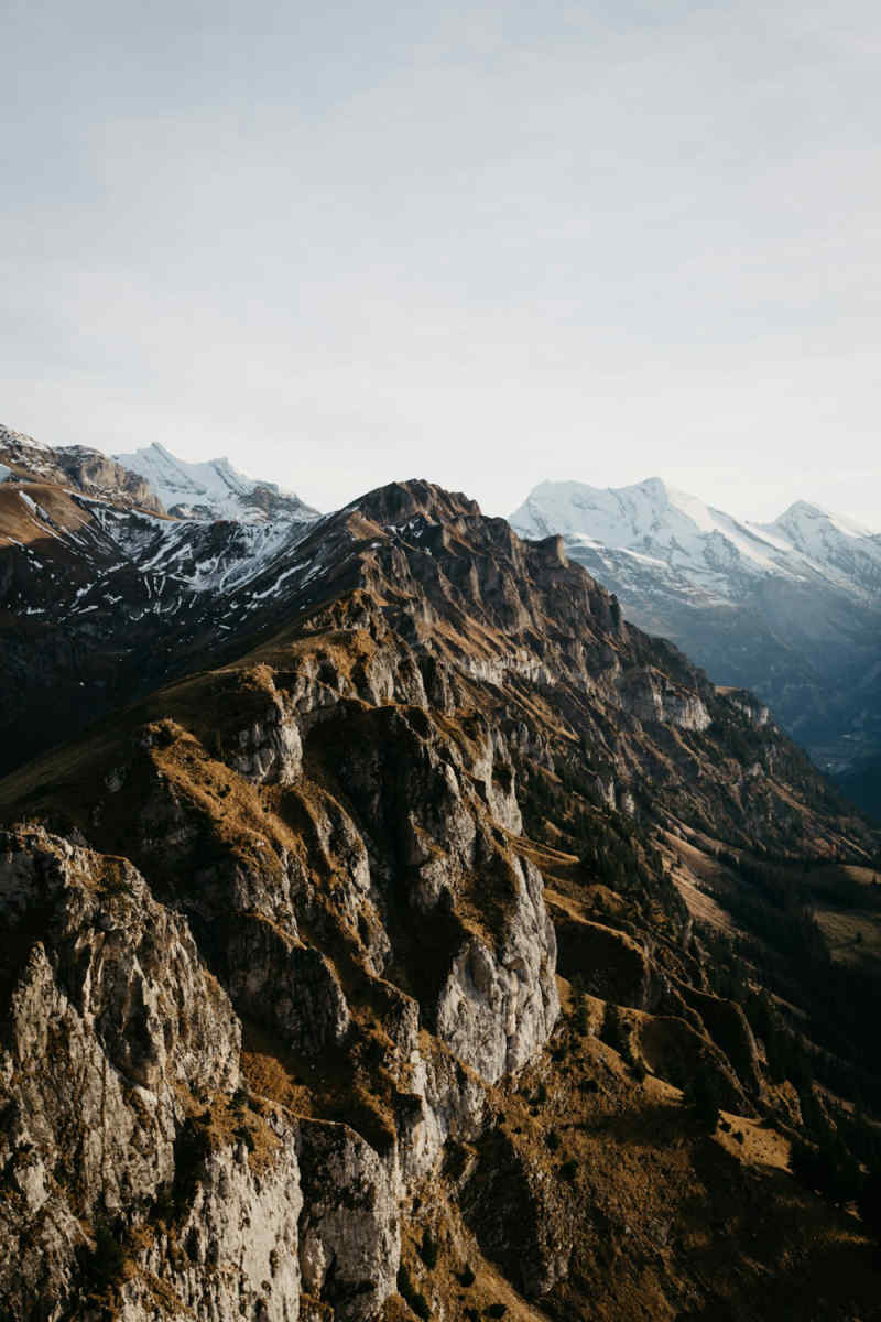 Wall Poster - Mountain Range in Switzerland