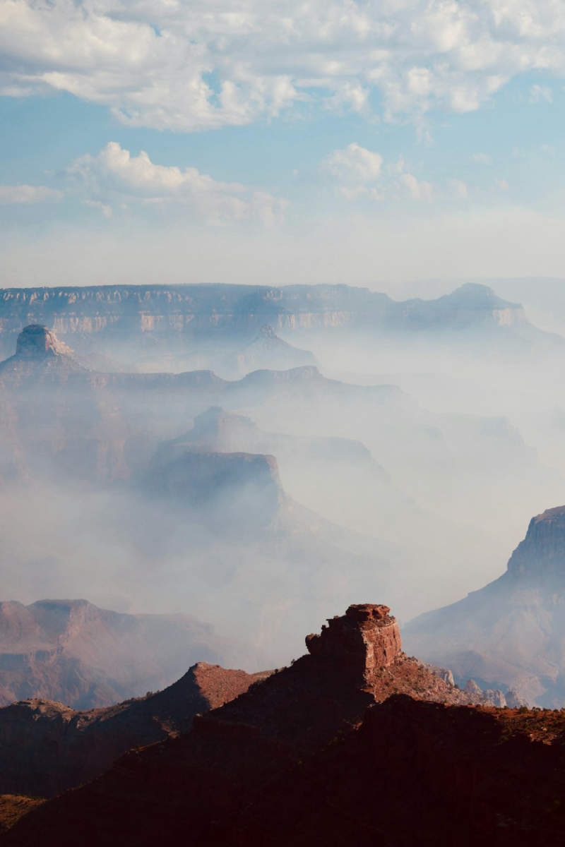 Wall Poster - Mountain Range in the Grand Canyon