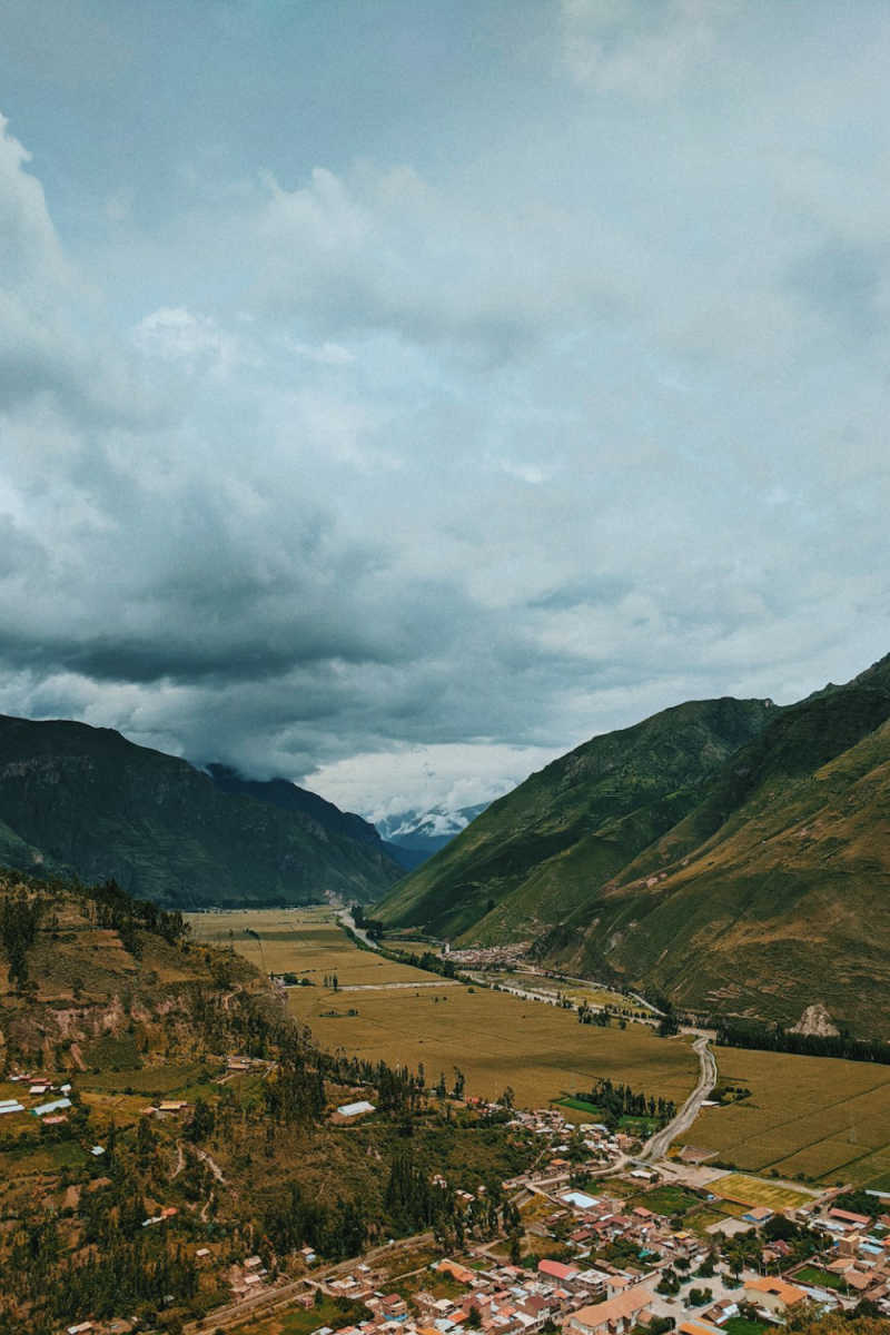 Wall Poster - Mountain Village in Peru