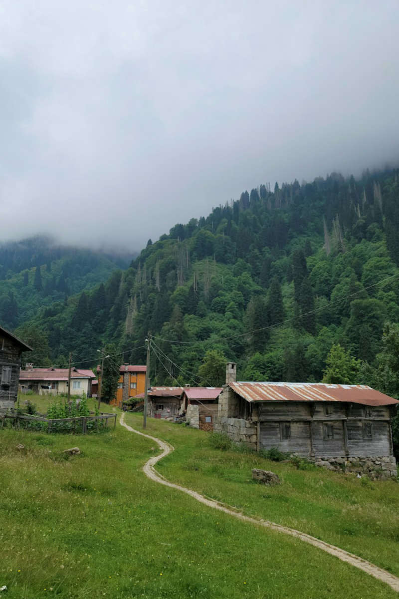 Wall Poster - Mountain Village in Turkey