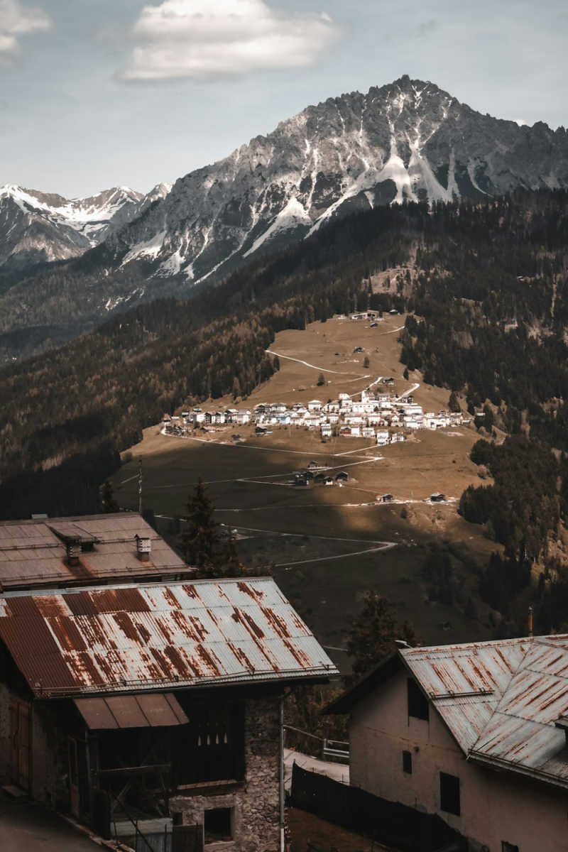 Wall Poster - Mountain Village in Venice