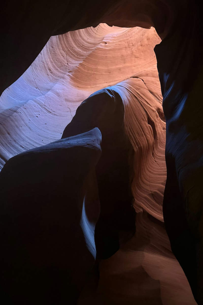 Wall Poster - Night Market in Antelope Canyon