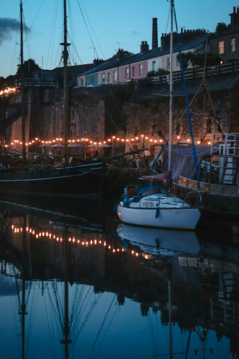 Wall Poster - Night Market in Cornwall