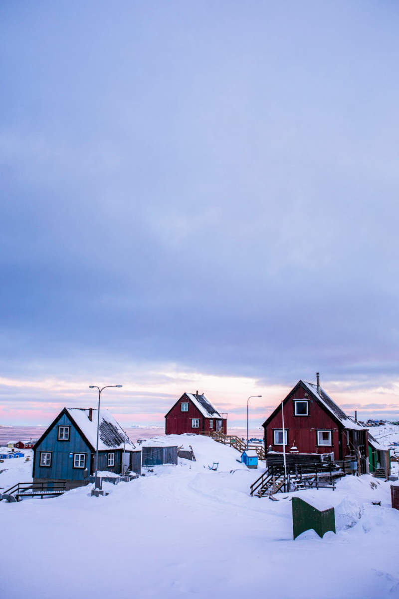 Wall Poster - Night Market in Greenland
