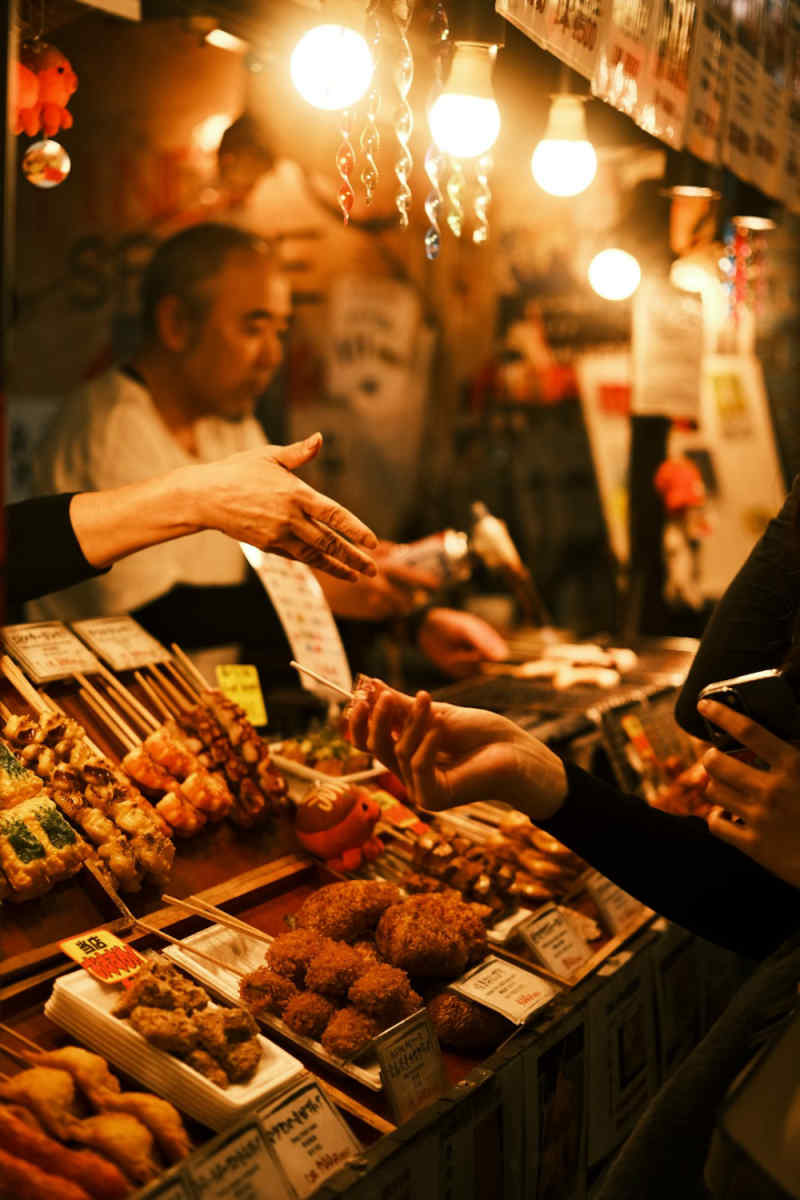 Wall Poster - Night Market in Kyoto