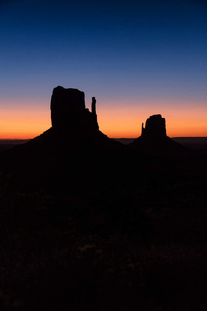 Wall Poster - Night Market in Monument Valley