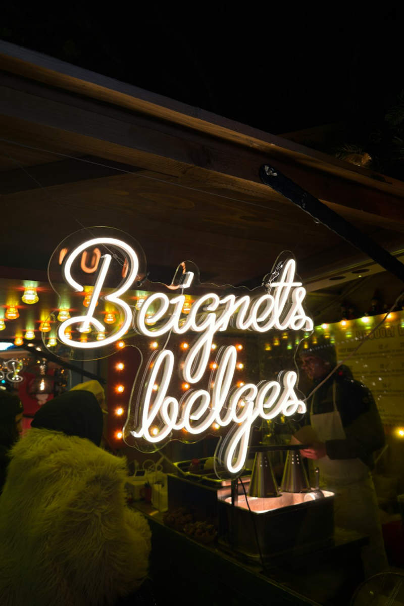 Wall Poster - Night Market in Switzerland