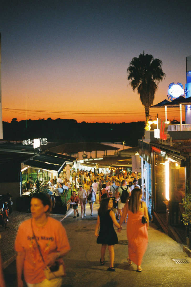 Wall Poster - Night Market in the Algarve