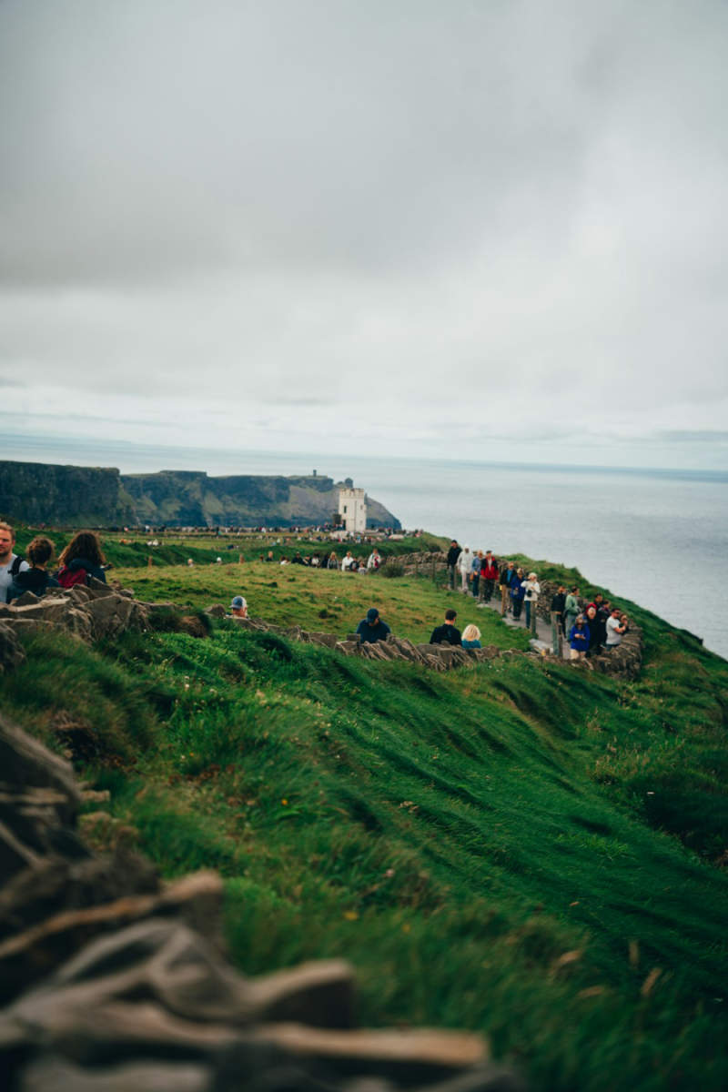 Wall Poster - Night Market in the Cliffs of Moher
