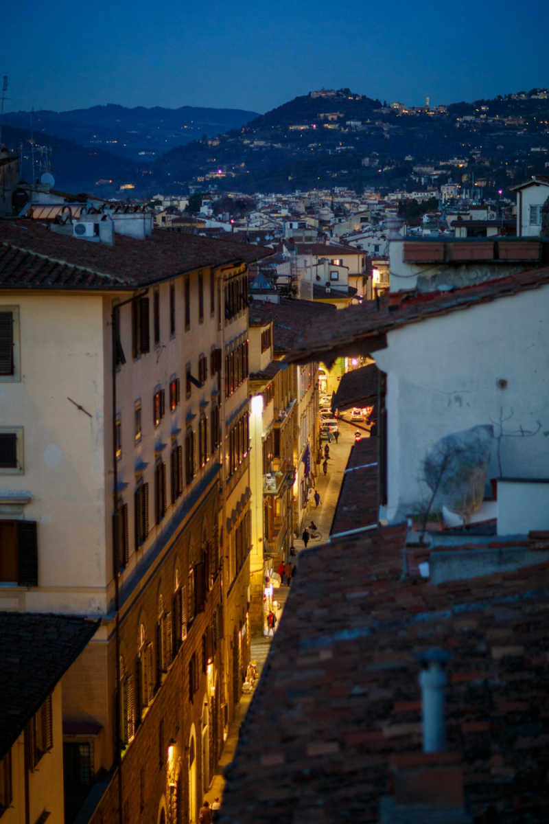 Wall Poster - Night Market in Tuscany