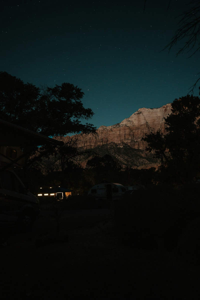 Wall Poster - Night Market in Zion National Park