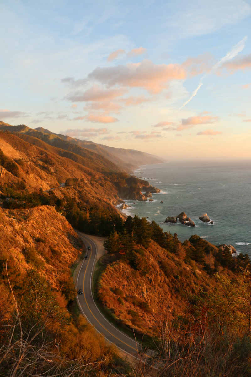 Wall Poster - Northern Lights in Big Sur