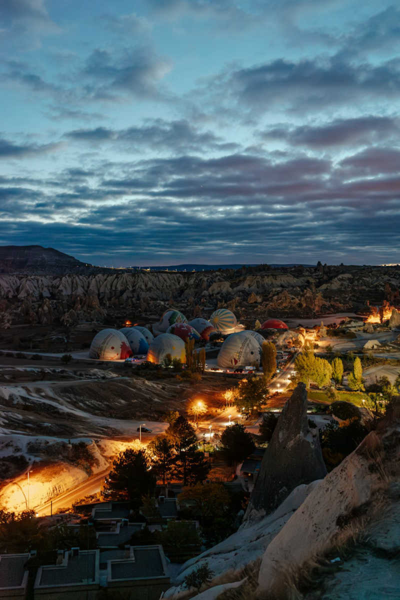 Wall Poster - Northern Lights in Cappadocia