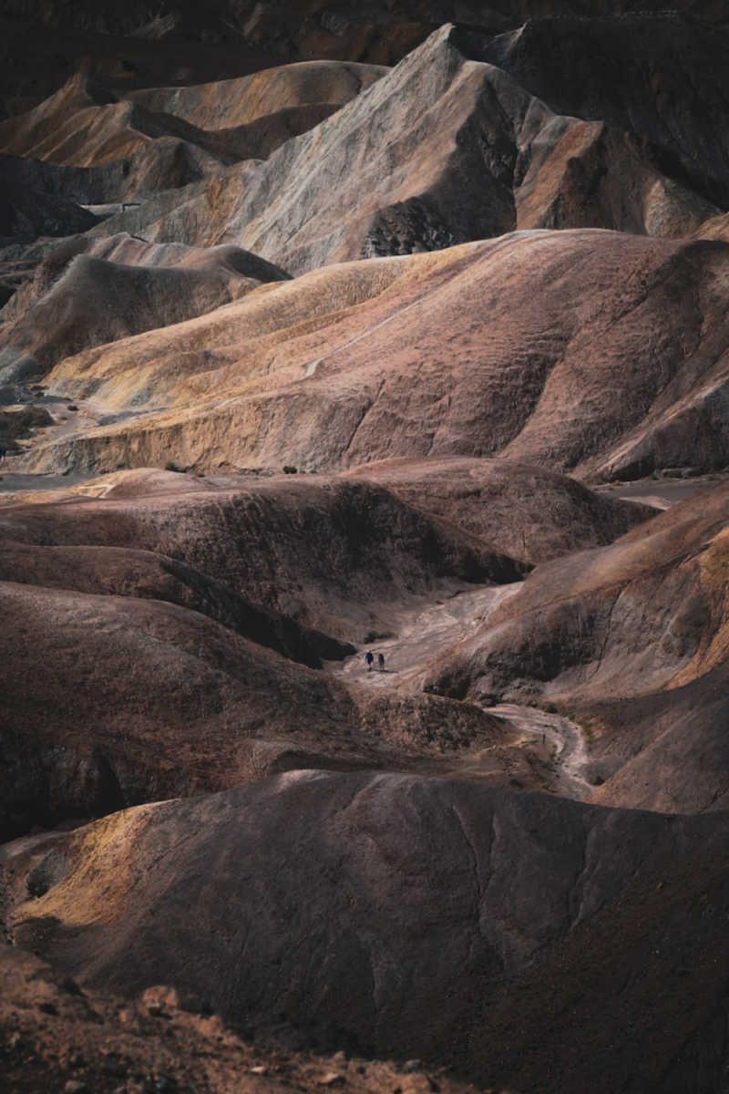 Wall Poster - Northern Lights in Death Valley