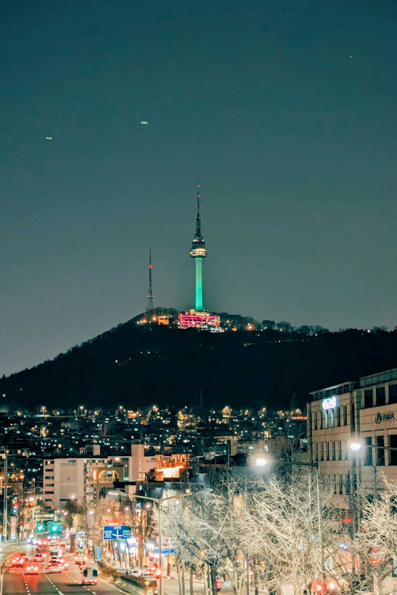Wall Poster - Northern Lights in South Korea