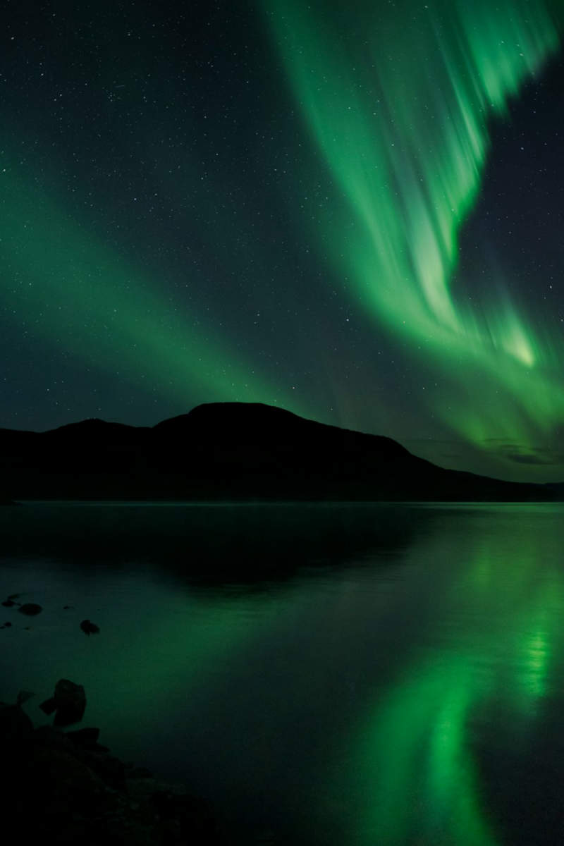Wall Poster - Northern Lights in Sweden